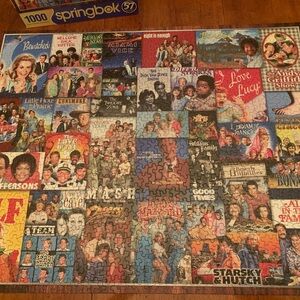 Springbok Retro TV Show Puzzle - 1000 Pieces